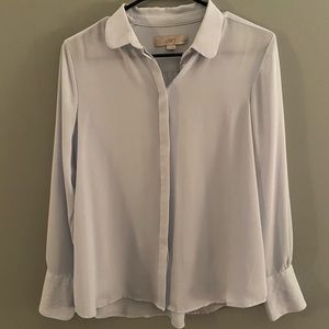 The Loft Long Sleeve Round Collar Blouse